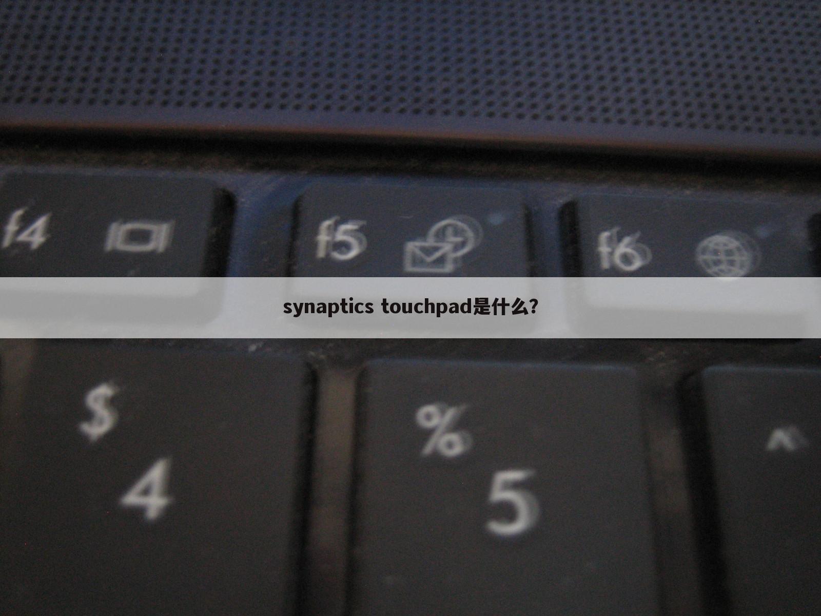 synaptics touchpad是什么？