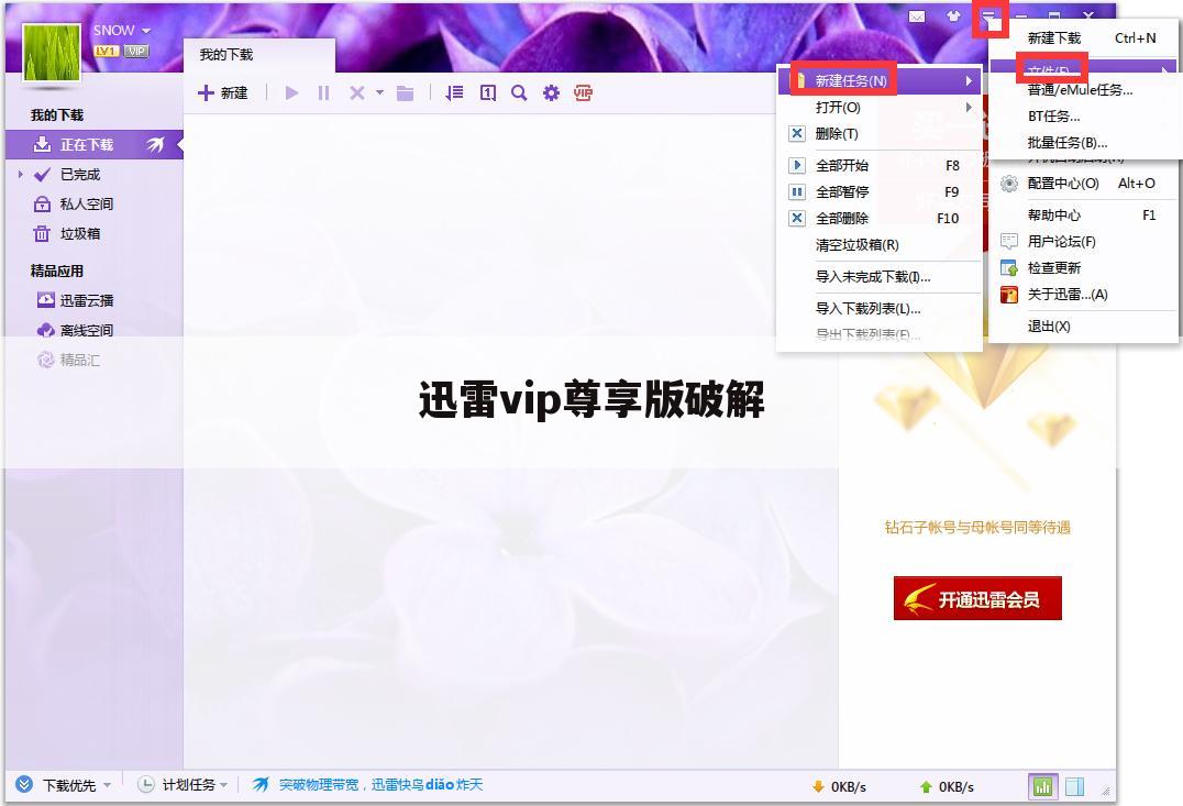 迅雷vip尊享版破解