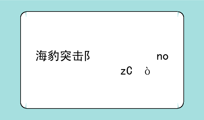 海豹突击队第四季解析？